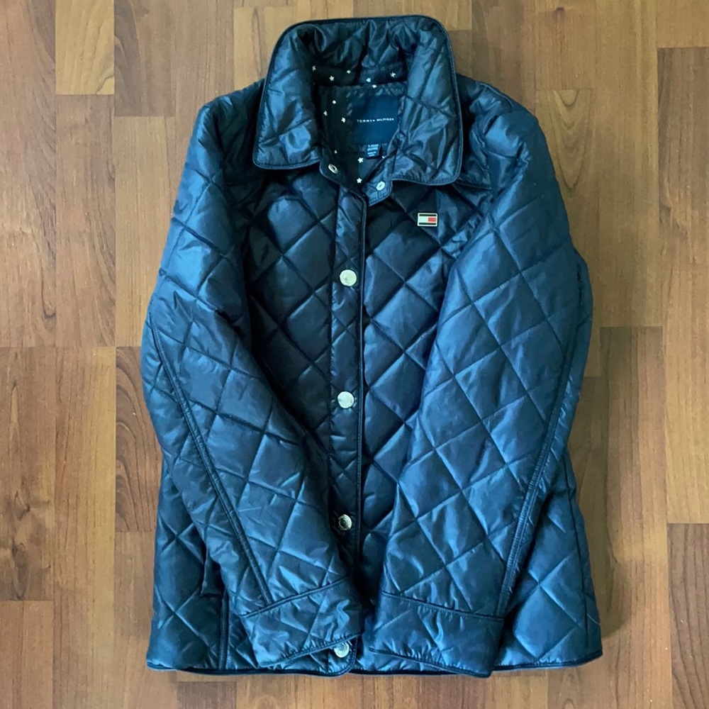 Tommy Hilfiger kids Navy blue jacket Sz 12/14